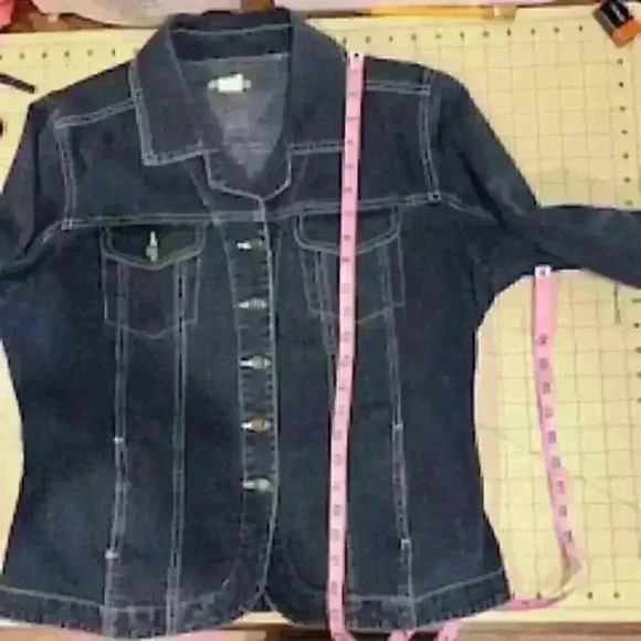 Sweet Lily Denim Jacket, Size M - Picture 4 of 5